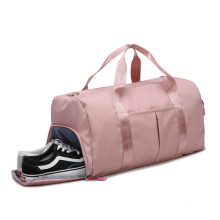 Custom Logo Large Capacity Pink Waterproof Sport Gym Travel shoe Bag